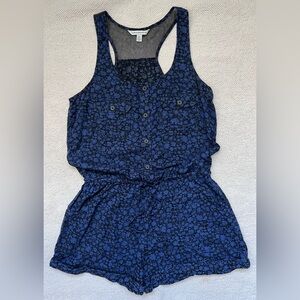 AMERICAN EAGLE OUTFITTERS Jumsuit/Romper shorts | Size:S | Color:black and blue.